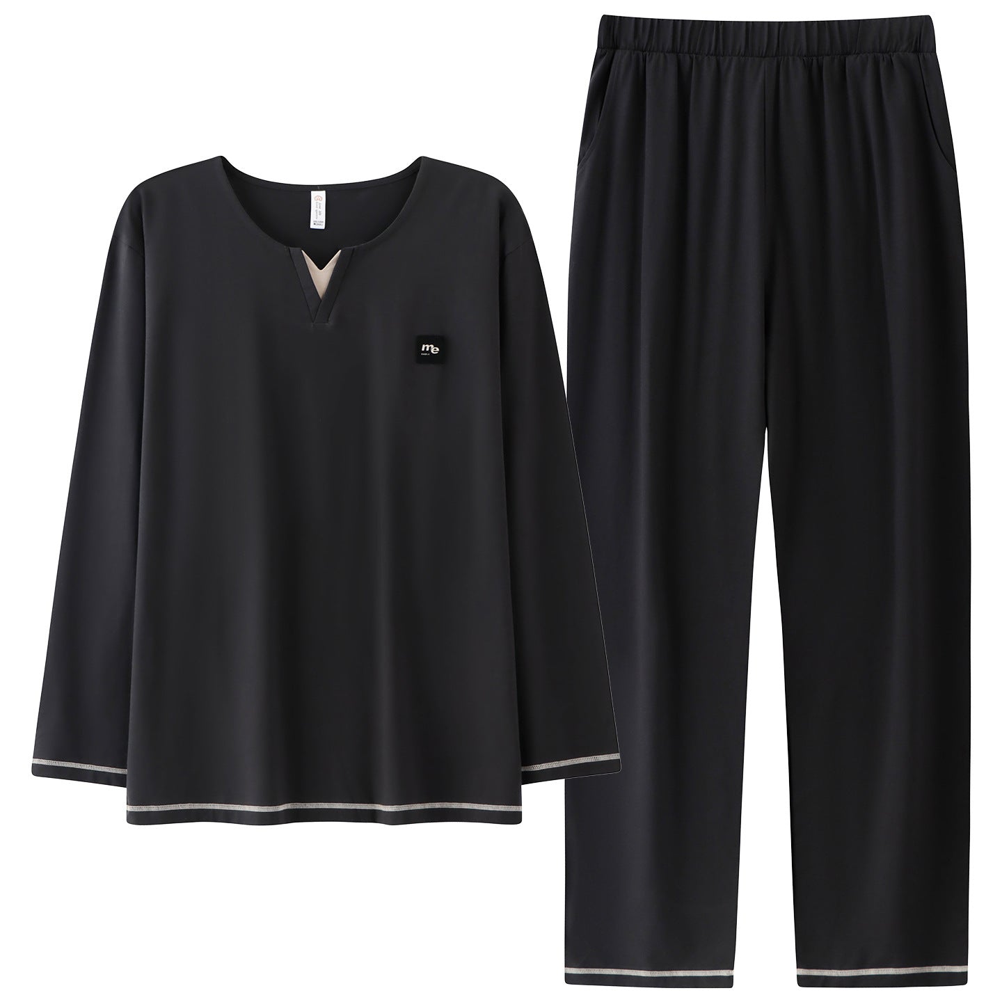 Men in pajamas can wear home clothes outside