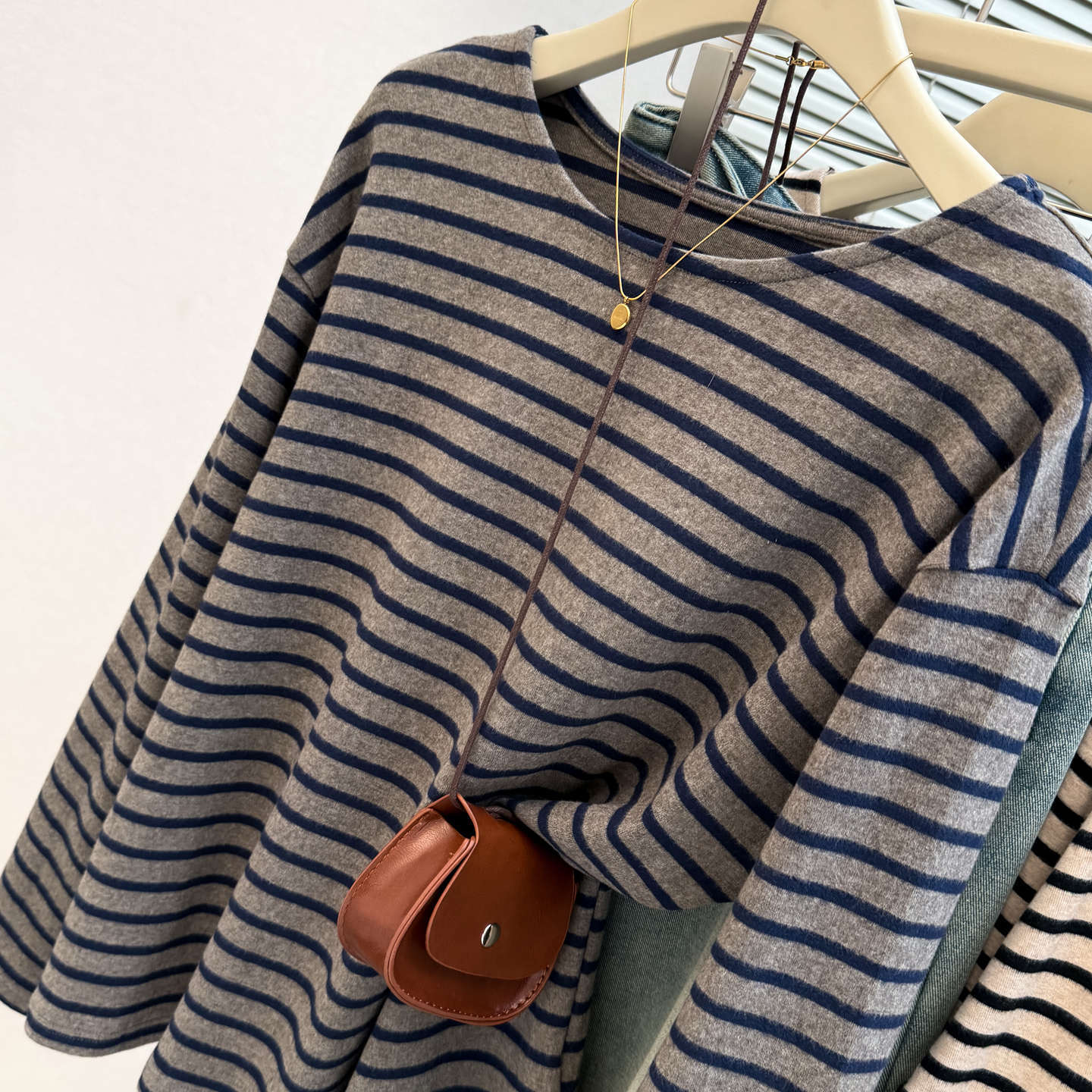 Style Brushed Long Sleeve T-Shirt for Women