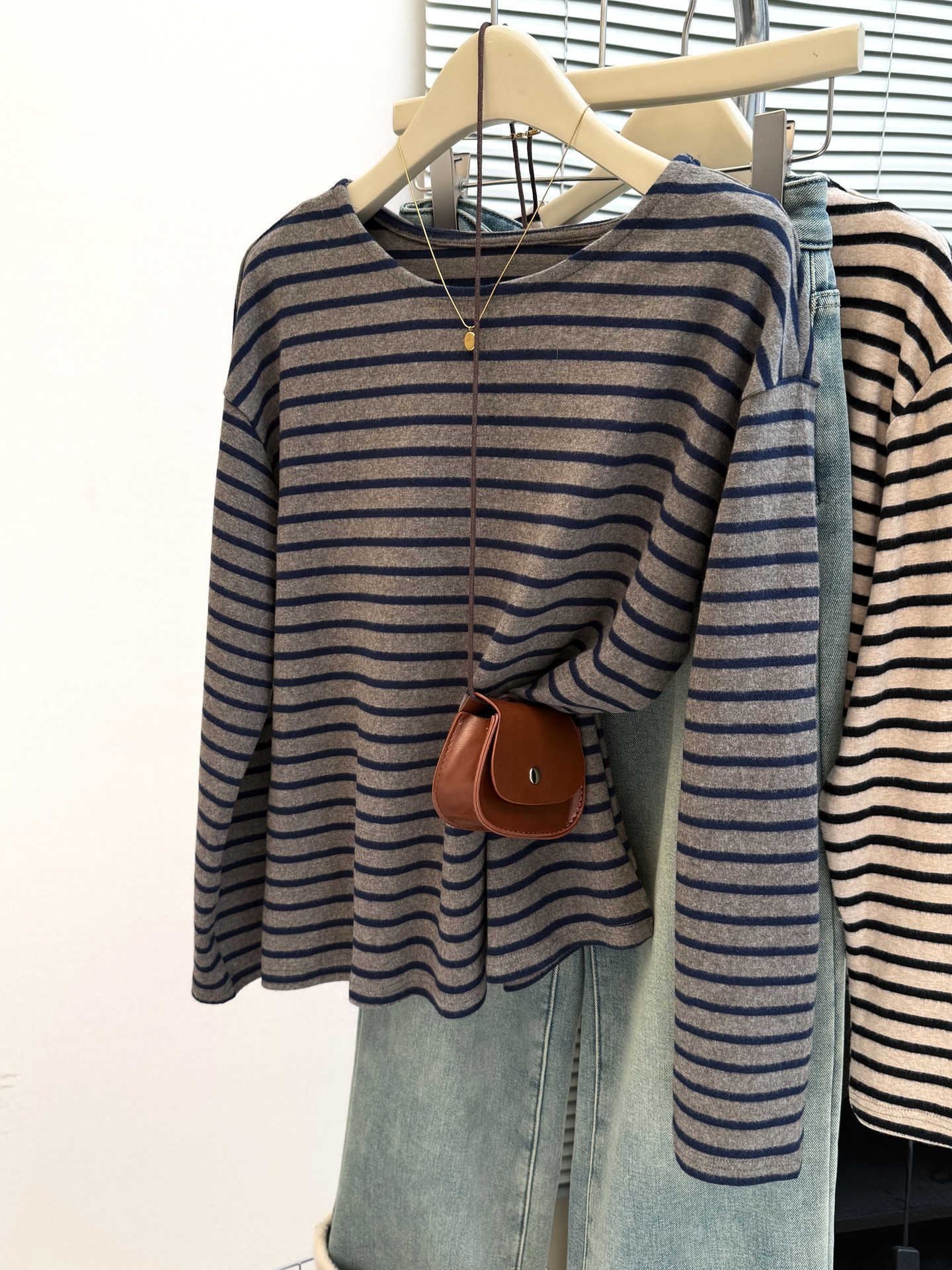 Style Brushed Long Sleeve T-Shirt for Women