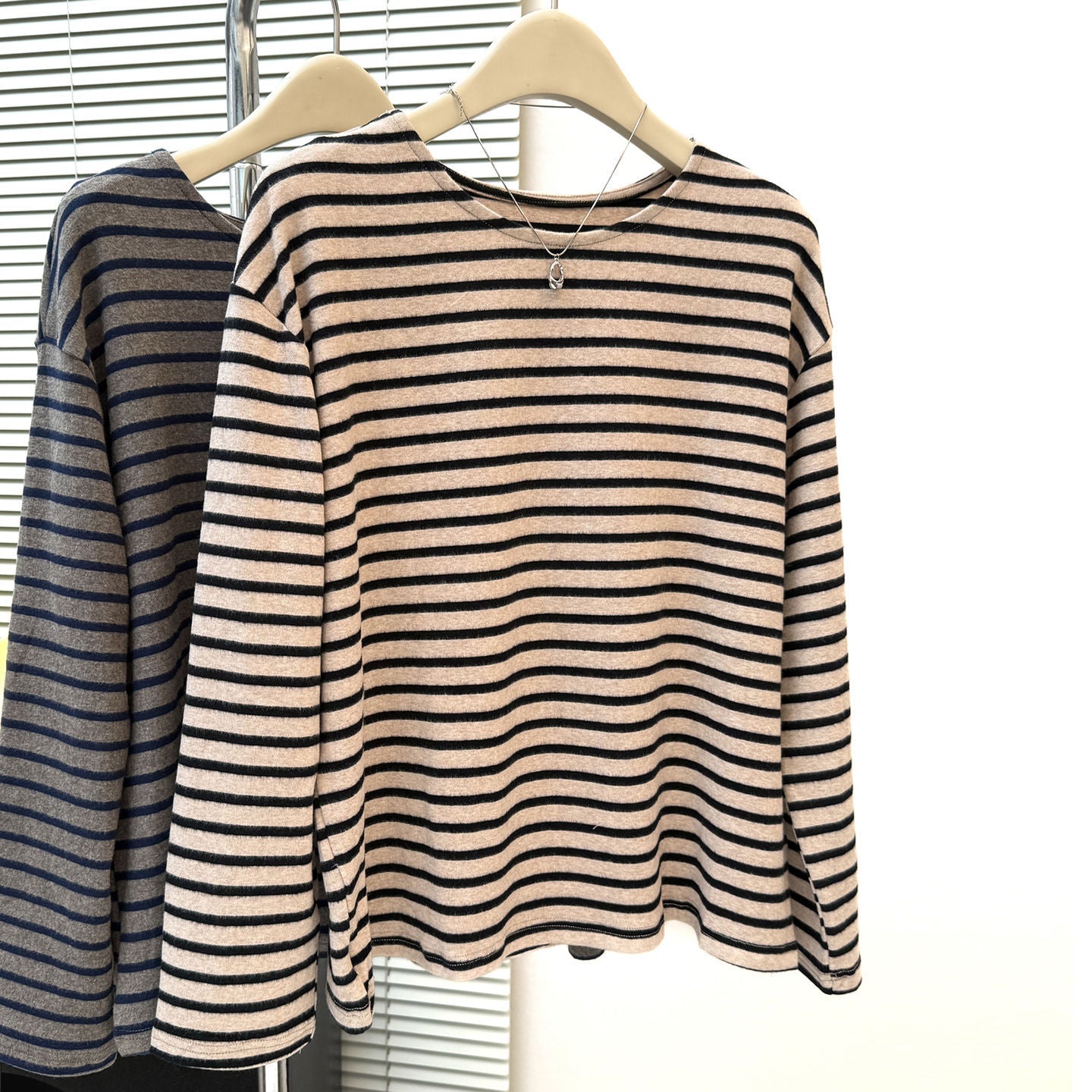 Style Brushed Long Sleeve T-Shirt for Women